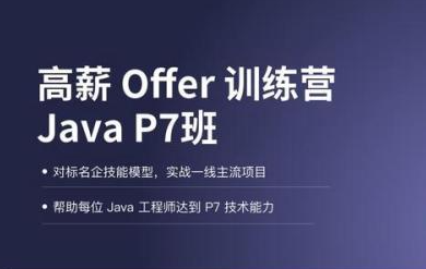拉勾 高薪Offer訓練營Java P7班架構師高級課程 百度網盤打包下載